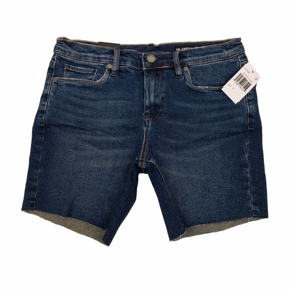 BlankNYC Womens 27 Bayou Blues Cutoff Jean Shorts NEW